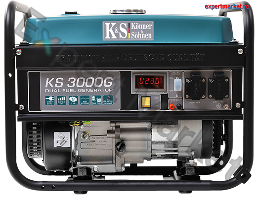 Imagine pentru KS 03000 G Generator pe gaz/benzina 3kW